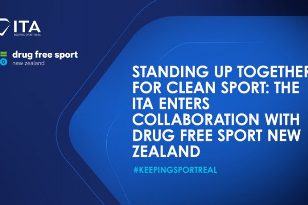 Standing together for clean sport: the ITA enters collaboration with Drug Free Sport New Zealand